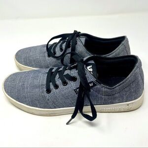 Supra Men’s Blue Lace-Up Sneakers – Size 8.5